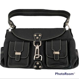Rafe Black Leather Bag